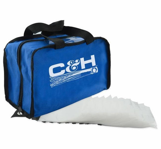 C&H, King Rig Bag with 50 Rig Bags Inside, Blue
